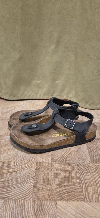 Босоніжки Birkenstock kairo, 38р.-24,5см, натуральна шкіра