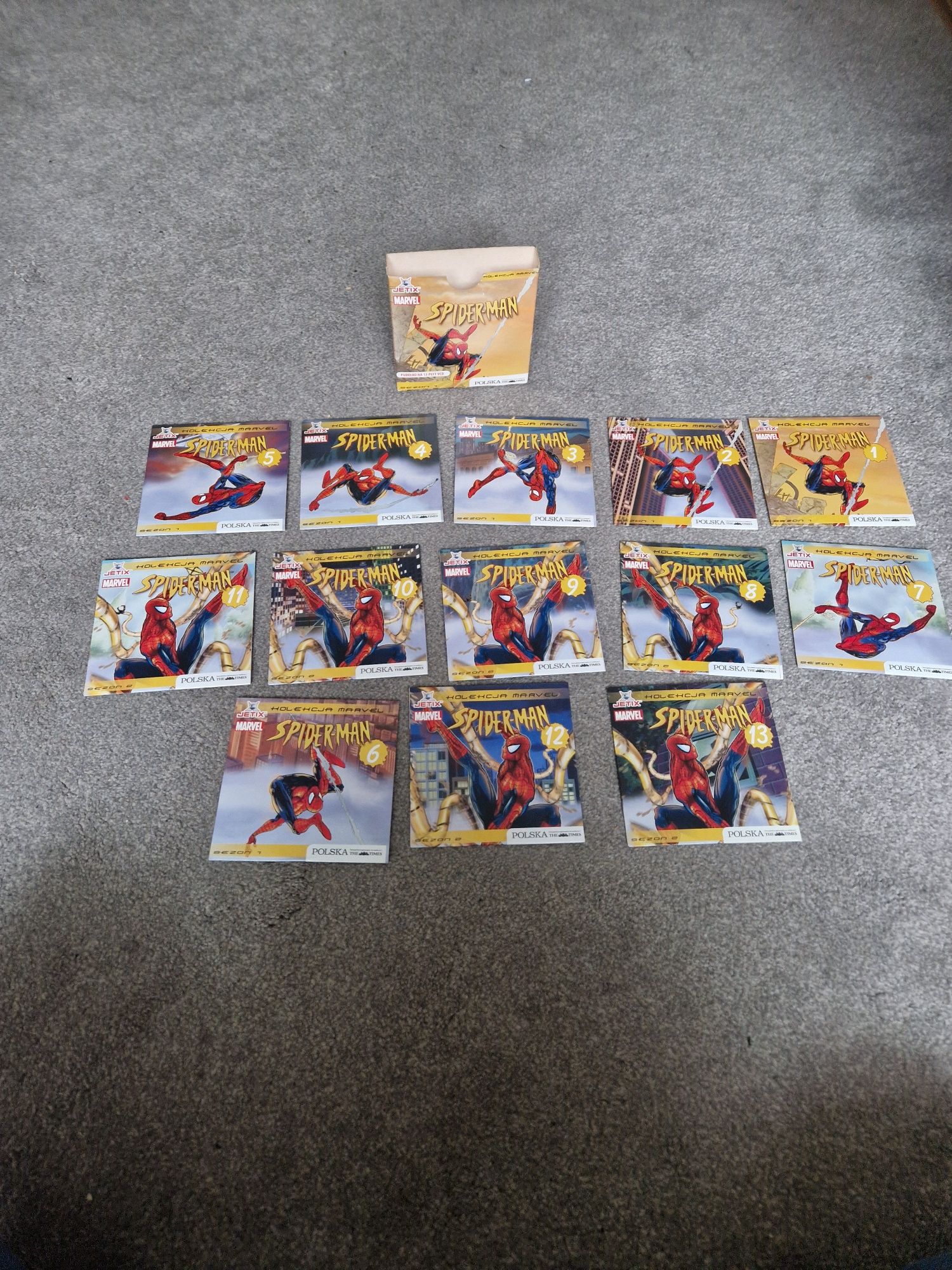 Kolekcja bajek DVD Spider-Man i Hulk