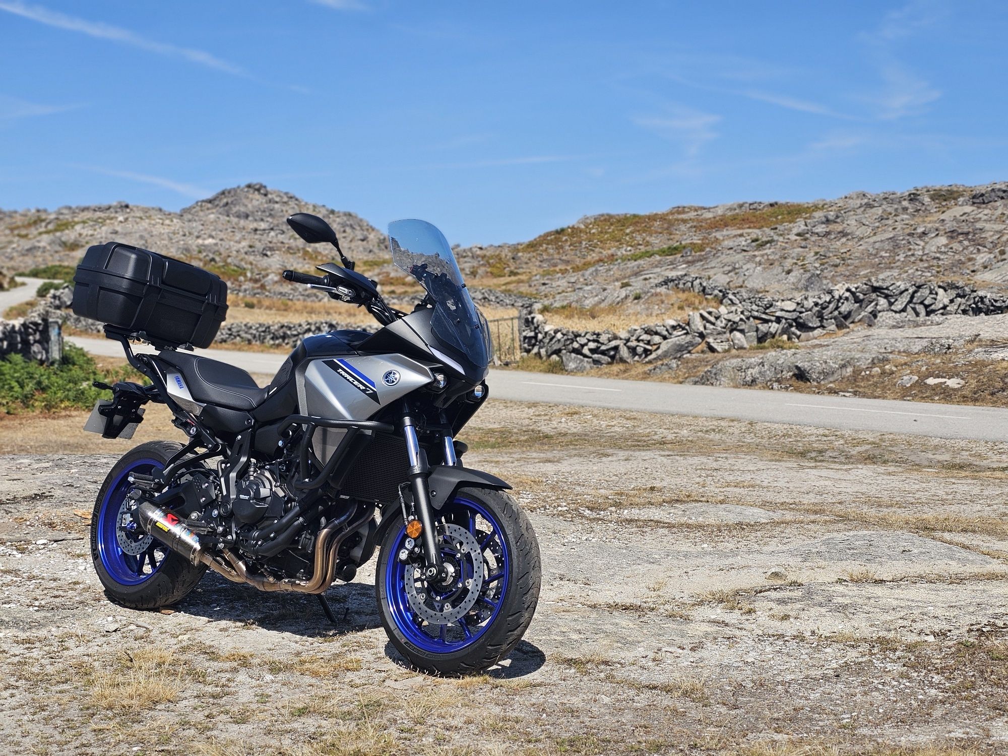 Yamaha tracer 7 Akrapovic