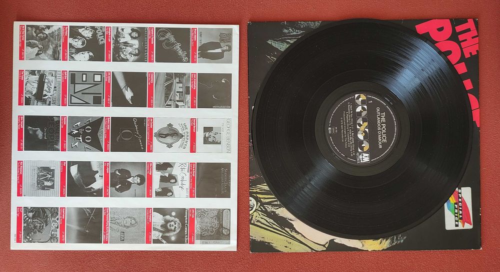 The Police Outlandos d´Amour winyl 1979