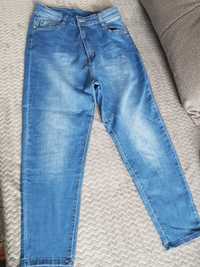 Spodnie damskie jeansowe 3/4 rozm. 42