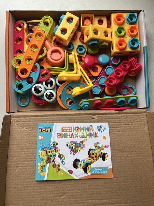 Юний винахідник конструктор на хурупах  limo toy