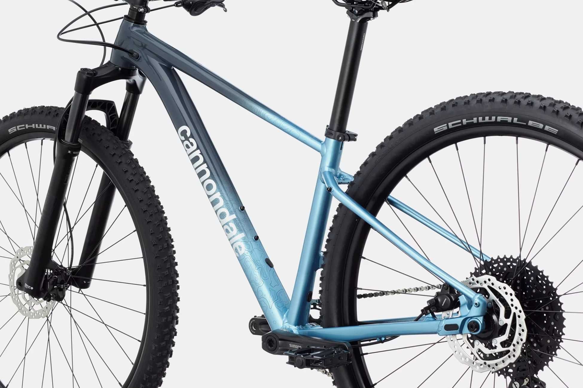 NOWY rower MTB Cannondale TRAIL 3 SL Szary Niebieski XS 16"