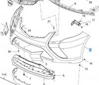 Opel Ampera 11- Zderzak przedni Nowy nie używany
