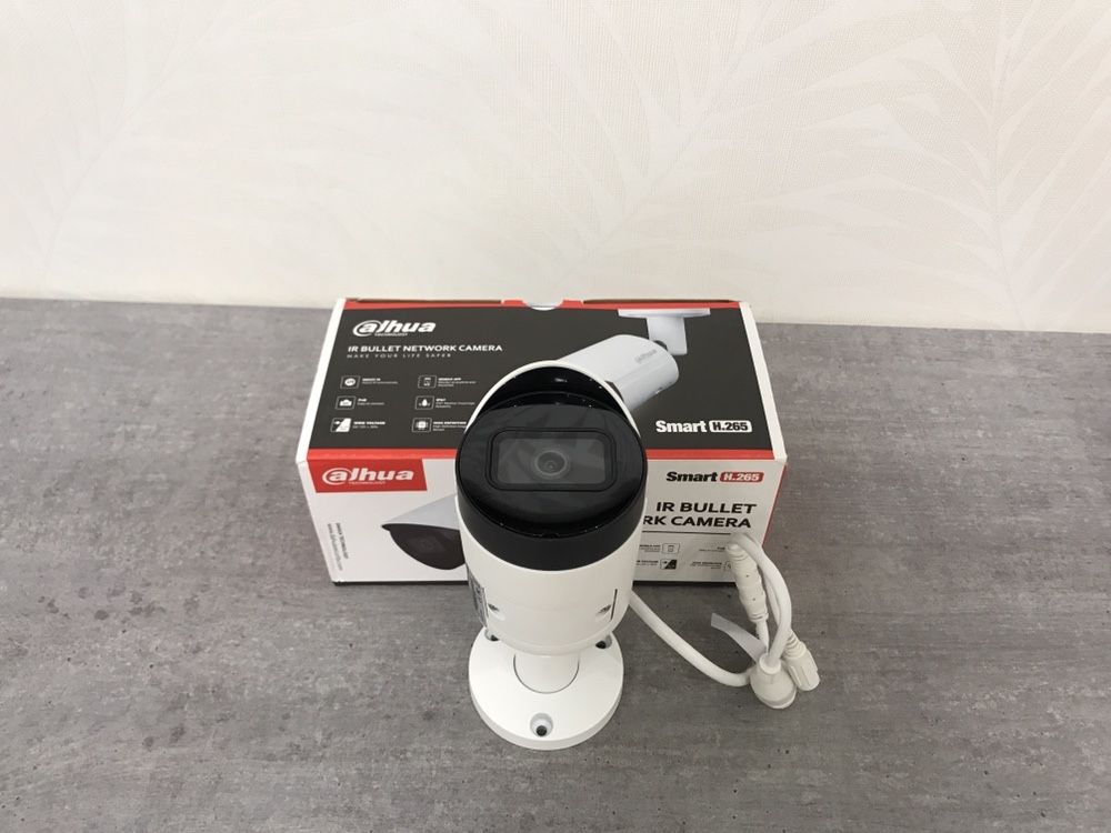 АКЦИЯ 4 Мп Уличная 4Mp ip камера Dahua купить Киев PoE металл SD карта