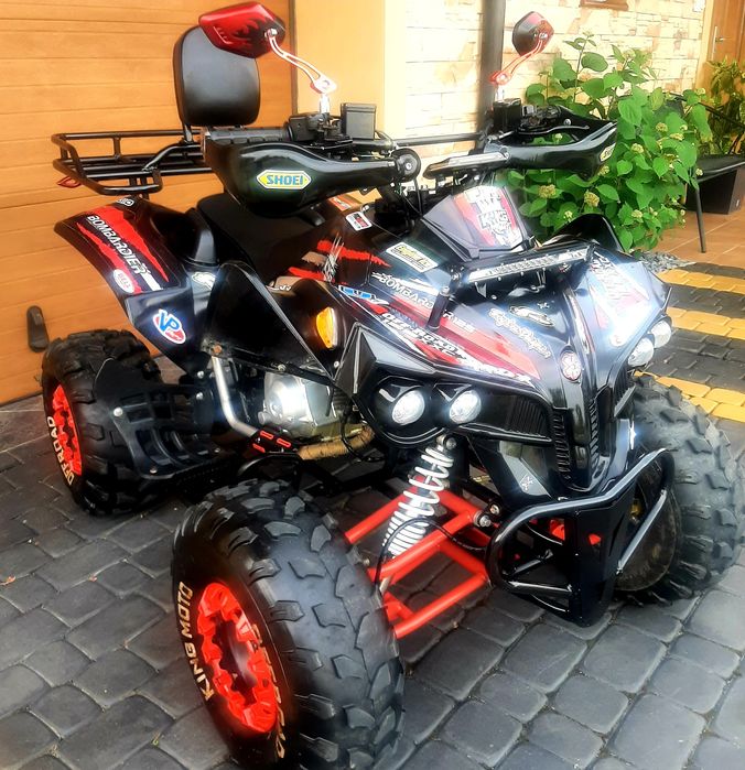 Quad 125 bombardier xtr,duża rama ,koła 8