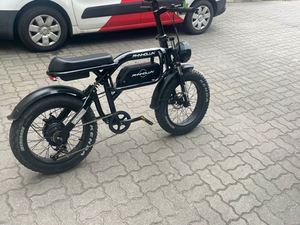 20”Pojazdy Elektryczne Phnholun C8 1000W 20Ah 45km/h +APP MTB
