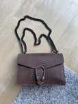 Carteina castanha Genuine Leather