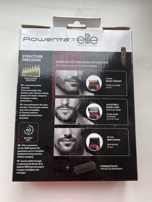 Тример для бороди Rowenta STRUCTURE PRECISION TN4422F1