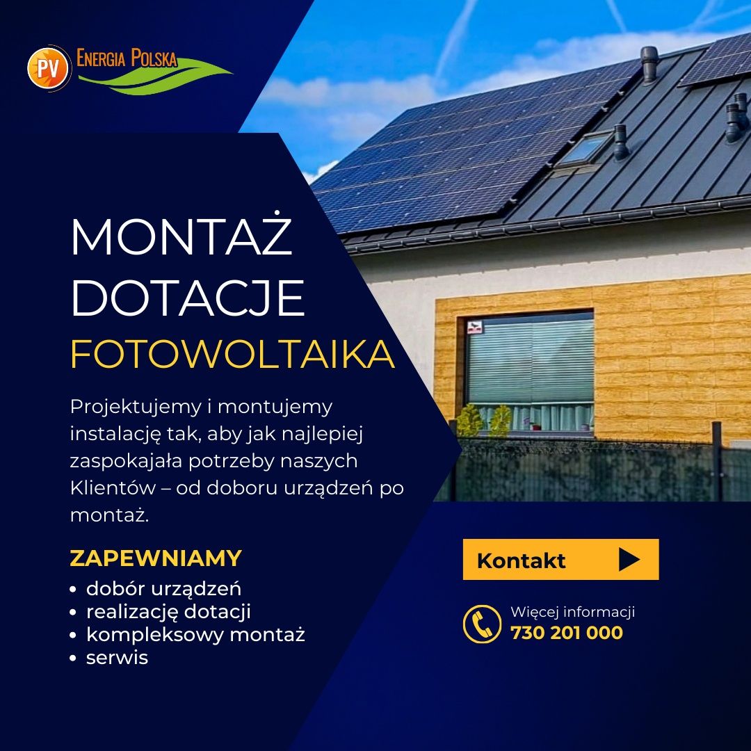 Fotowoltaika - Dotacje - Montaż