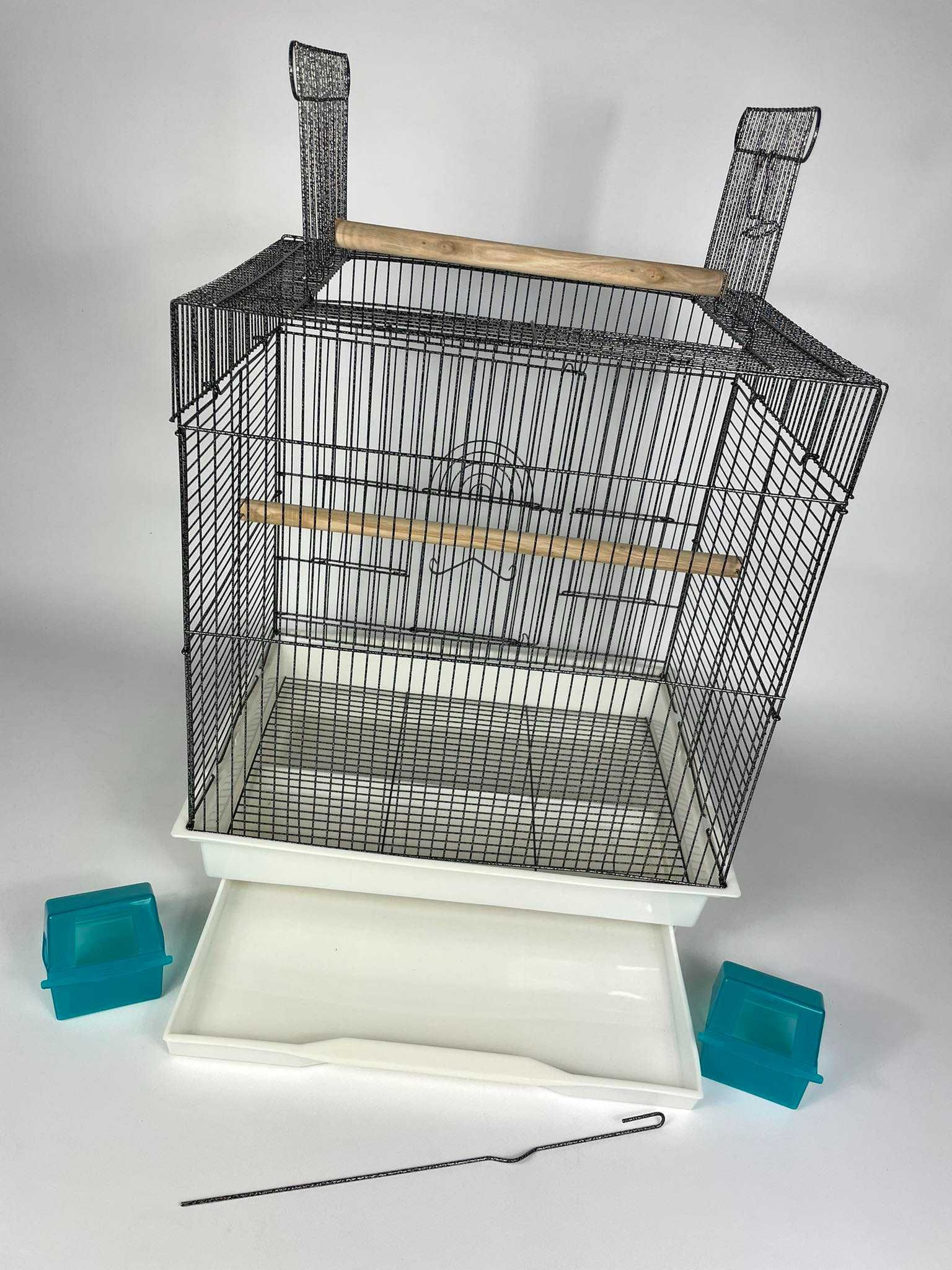 Klatka Cage dla ptaków + akcesoria  45x35x52