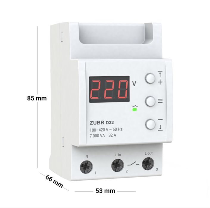 Реле напруги ZUBR D32