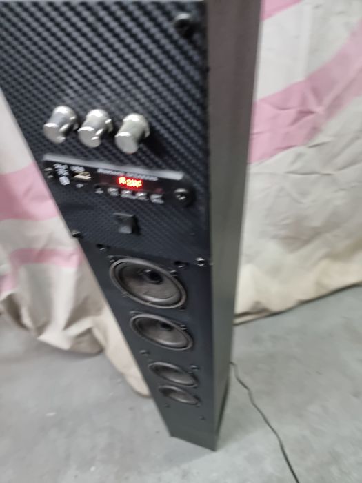 Coluna com aux in bluethoot subwoofer