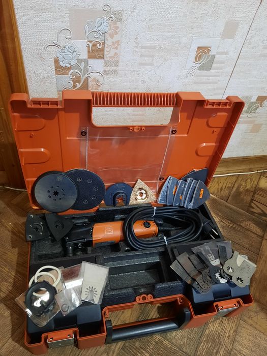 Made in Germany!!Реноватор Fein FMM 250Q+кейс+насадки