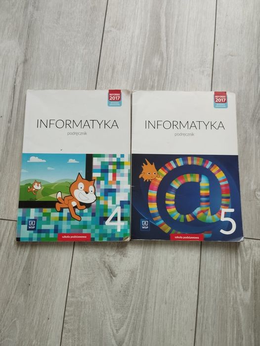 Podręczniki do informatyki dla klasy 4 i 5