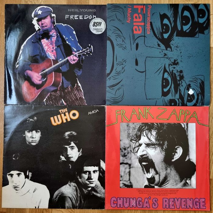 Winyle Madonna Pink Floyd Led Zeppelin Stones Rainbow Oasis