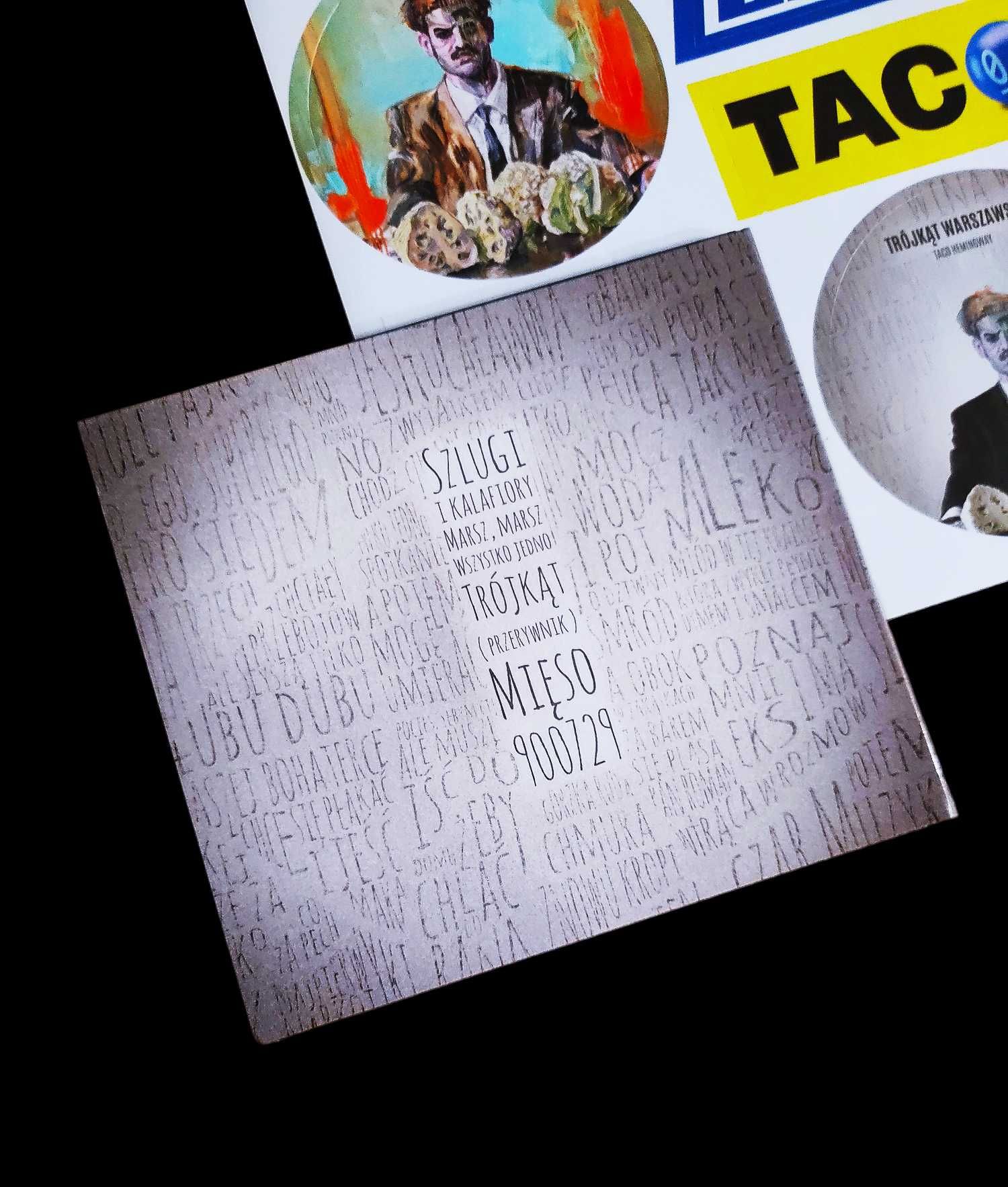 Taco Hemingway – Trójkąt Warszawski CD 2015 • 1 WYDANIE • 1/500 NOWA