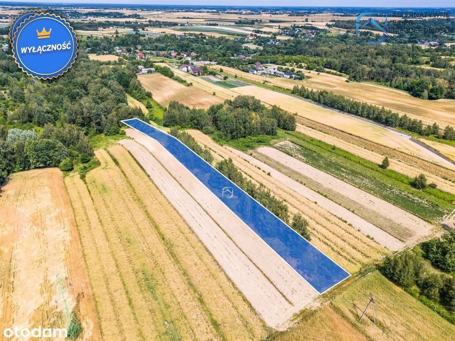 Działka rolna w Łagiewnikach-39 tys.