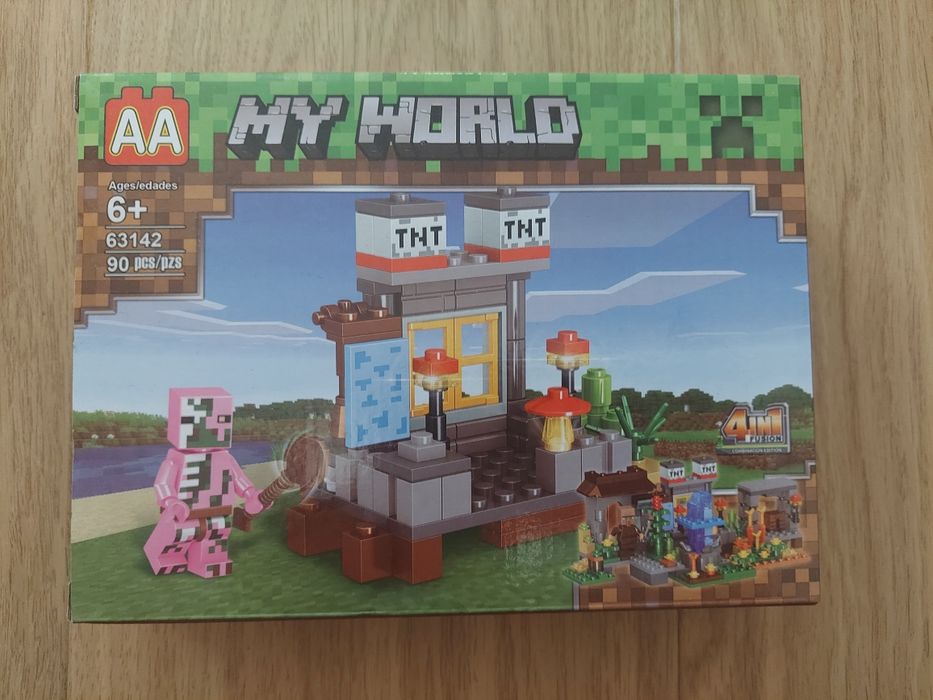 Klocki Minecraft 6+