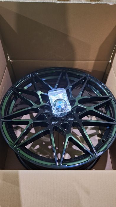 Nowe Alufelgi 5x120 R18 Bmw E46 E90 E91 f10 f30 f25 X3 Czarny Połys