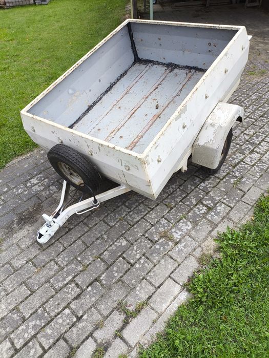 Przyczepka samochodowa lekka dmc 500 kg , Zarejestrowana w PL, mocna