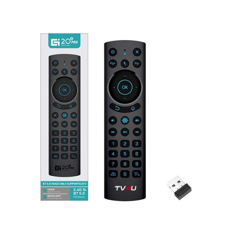 TV4U G20BTS Plus (G20s PRO Plus) аэромышь аэропульт и гироскопом