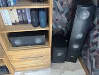 Kino domowe głośniki CANTON  Denon avr 1911