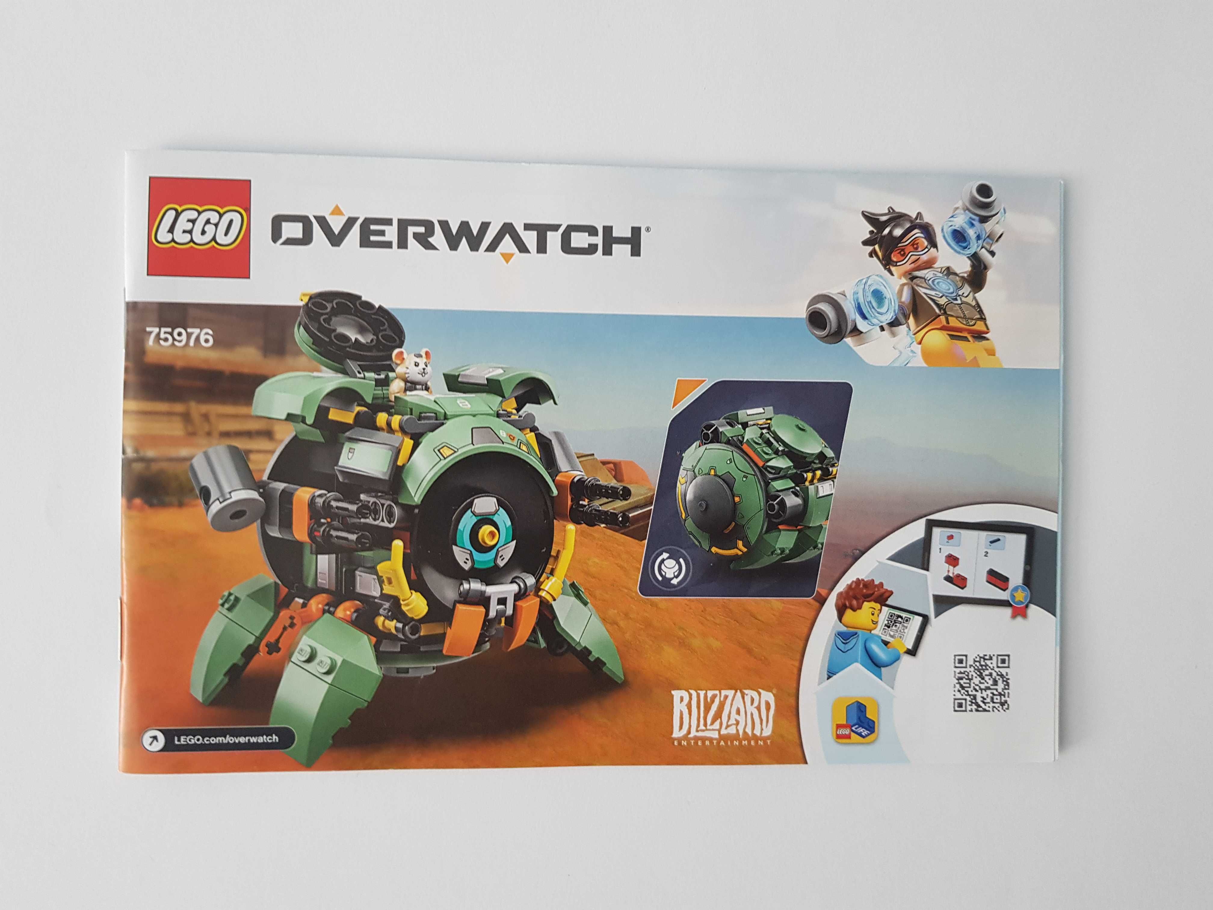 Lego instrukcja Wrecking Ball Overwatch, 75976