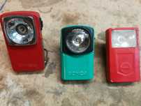 Conjunto de lanternas antigas