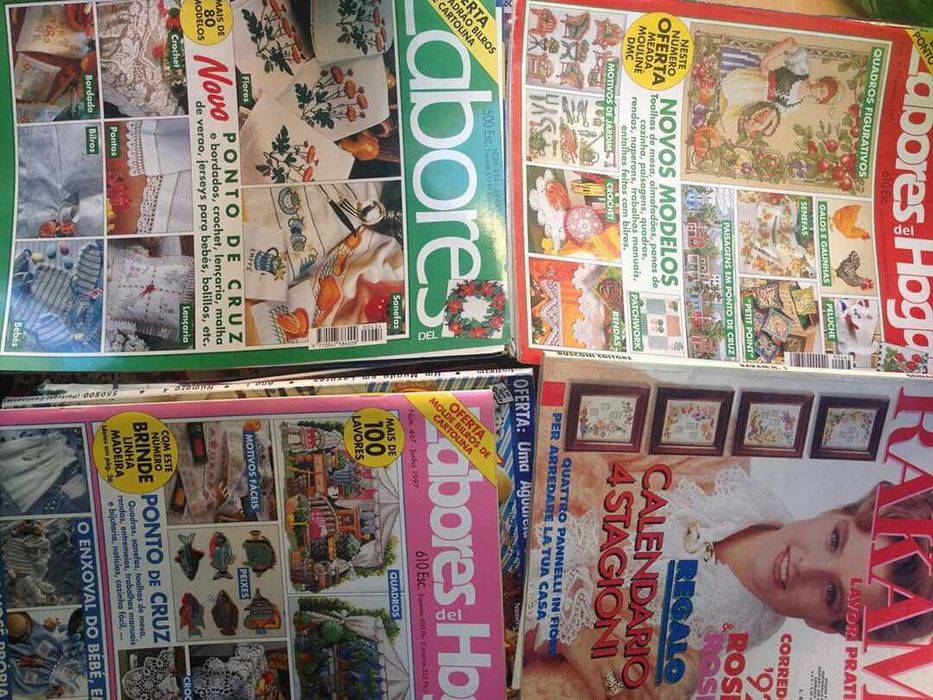 Revistas para ponto cruz