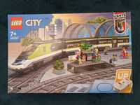 Nowe Klocki LEGO City 60337 Ekspresowy Pociąg Pasażerski ŁÓDŹ