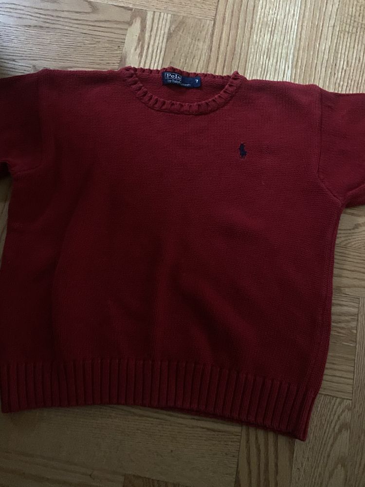 Chłopięcy sweter POLO RALPH LAUREN R. 122 cm