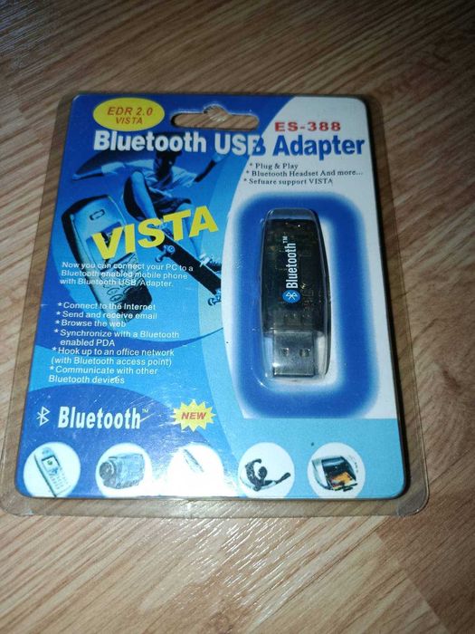 Бездротовий адаптер Bluetooth V2.0 USB Dongle ES-388
