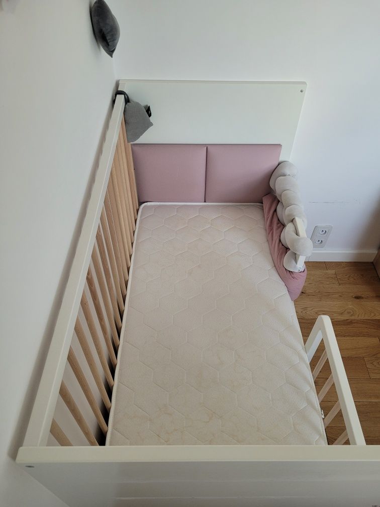 Łóżeczko Ikea Myllra + materac