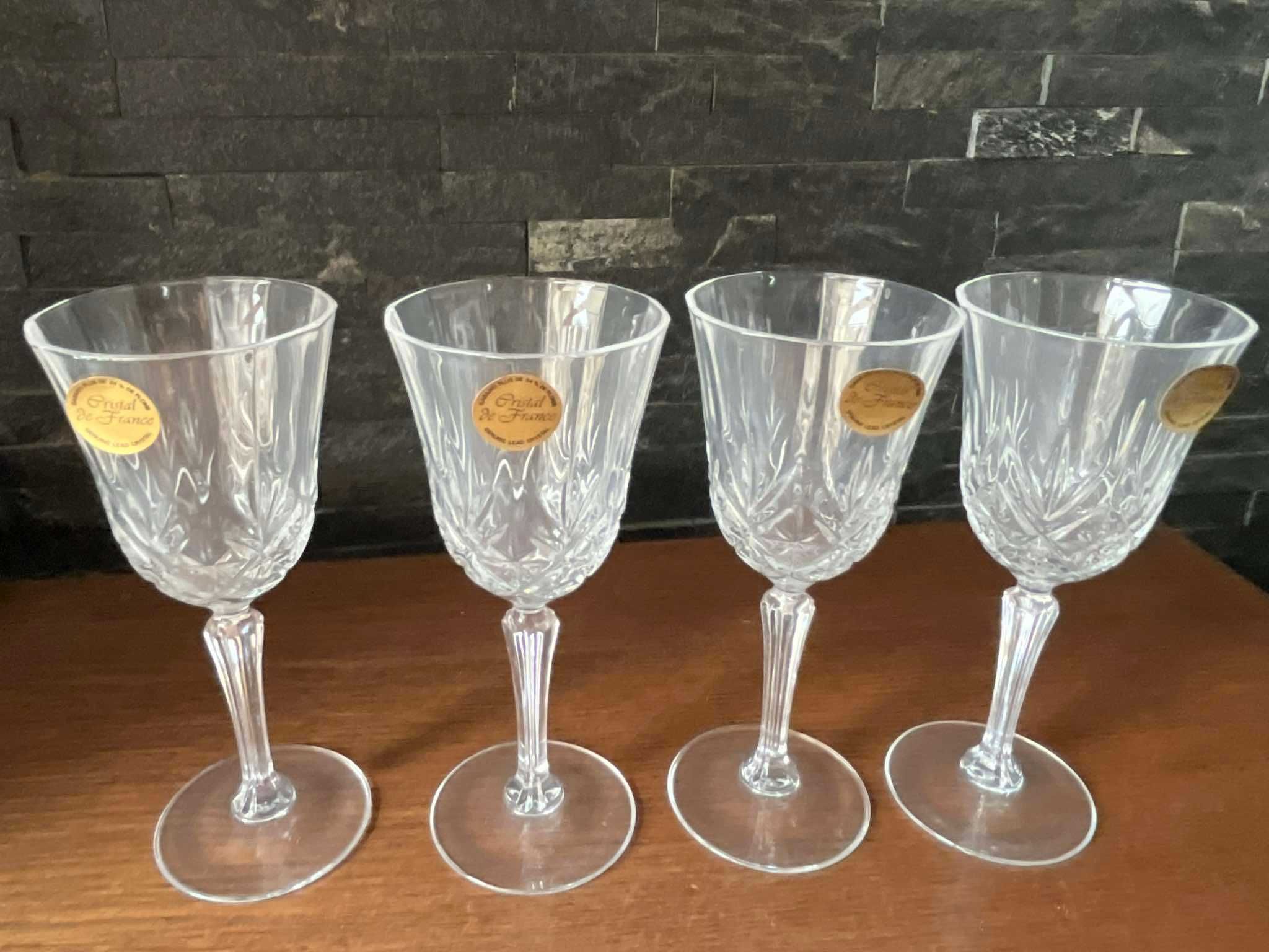 Kryształowe kieliszki do nalewki Provence Cristal de France 24%