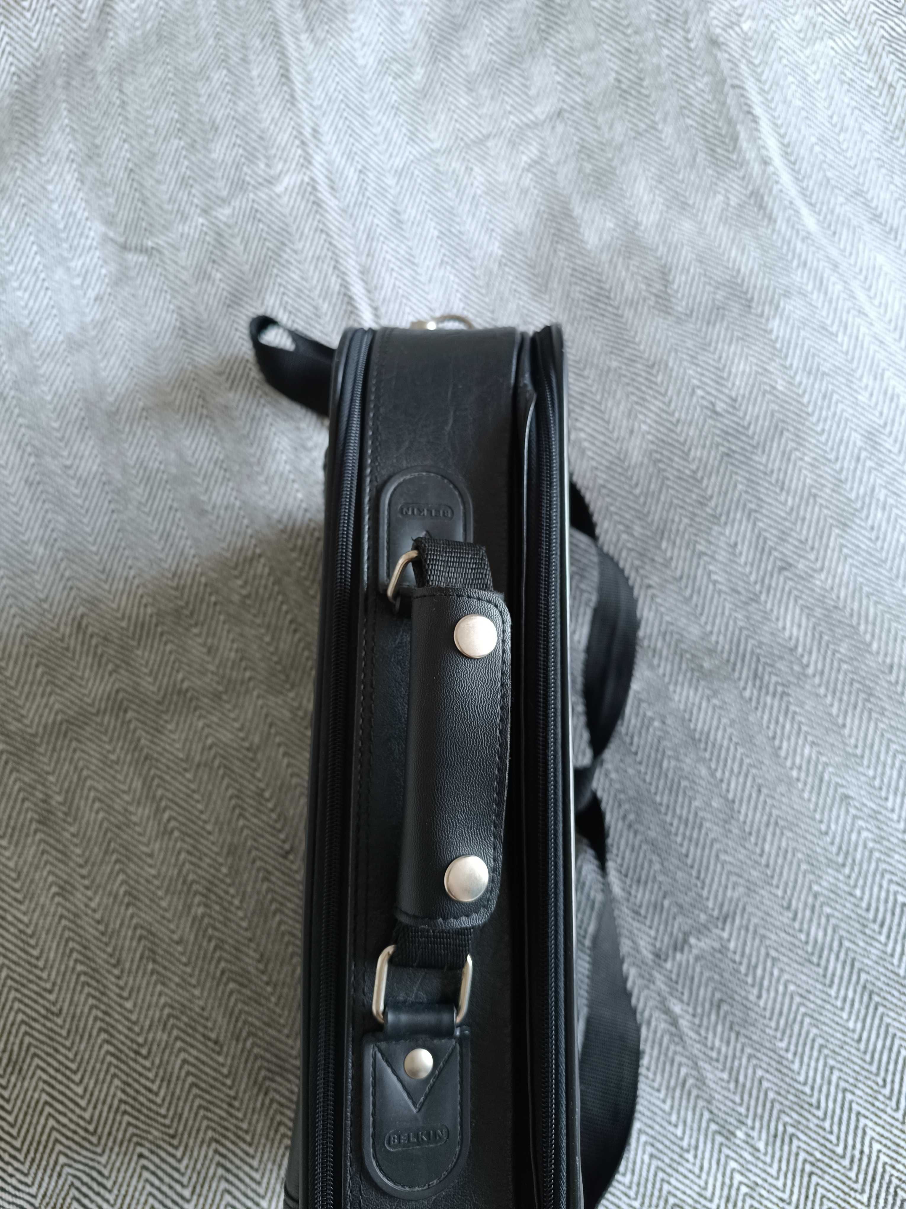 Skórzana torba na laptopa Belkin