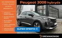 Peugeot 3008 Hybryda 300KM / gwarancja / salonowy /FV23%