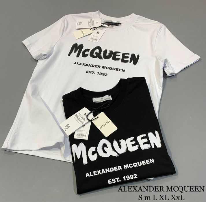 Футболка Alexander McQueen мужская брендовая