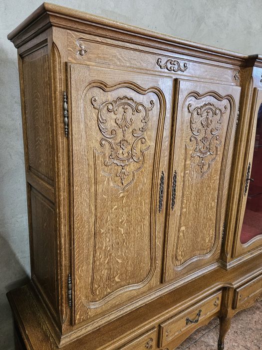 Duży francuski kredens Ludwikowski komoda /