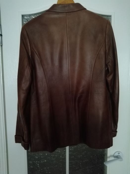 Жіночий шкіряний піджак, р. 50