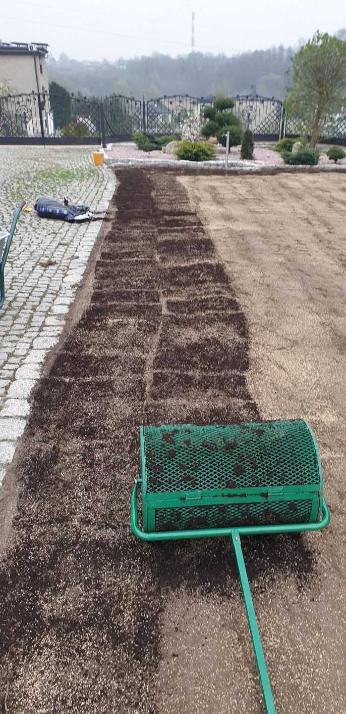 glebogryzarka separacyjna  zakładanie trawników niwelacje trawnik