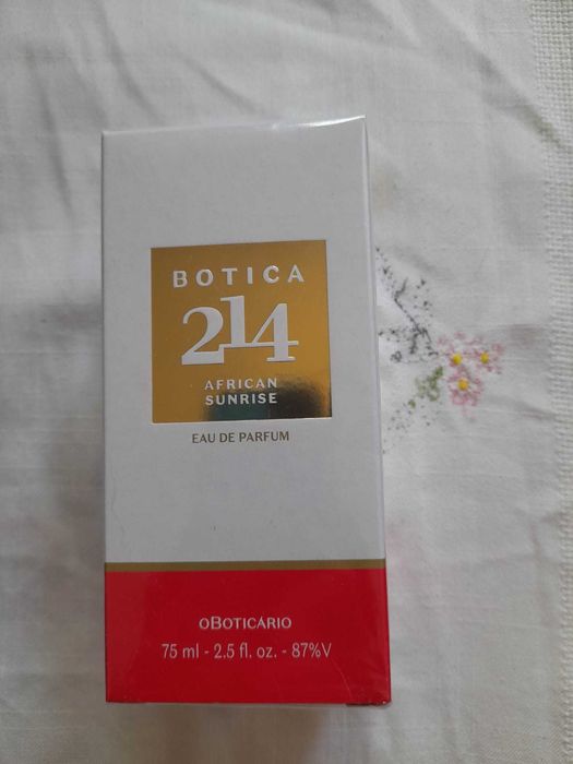 OBoticário – Novo Perfume Mulher -  214 African Sunrise