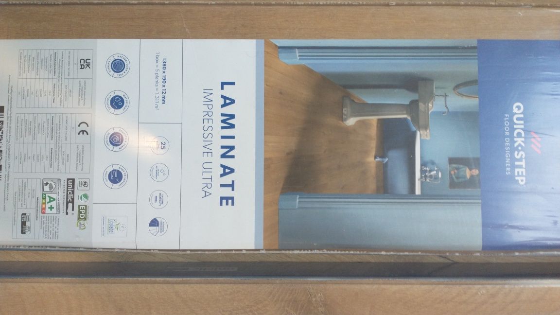 Panele Quick step Impressive Ultra 12 mm IMU 1855 Dąb spokojny