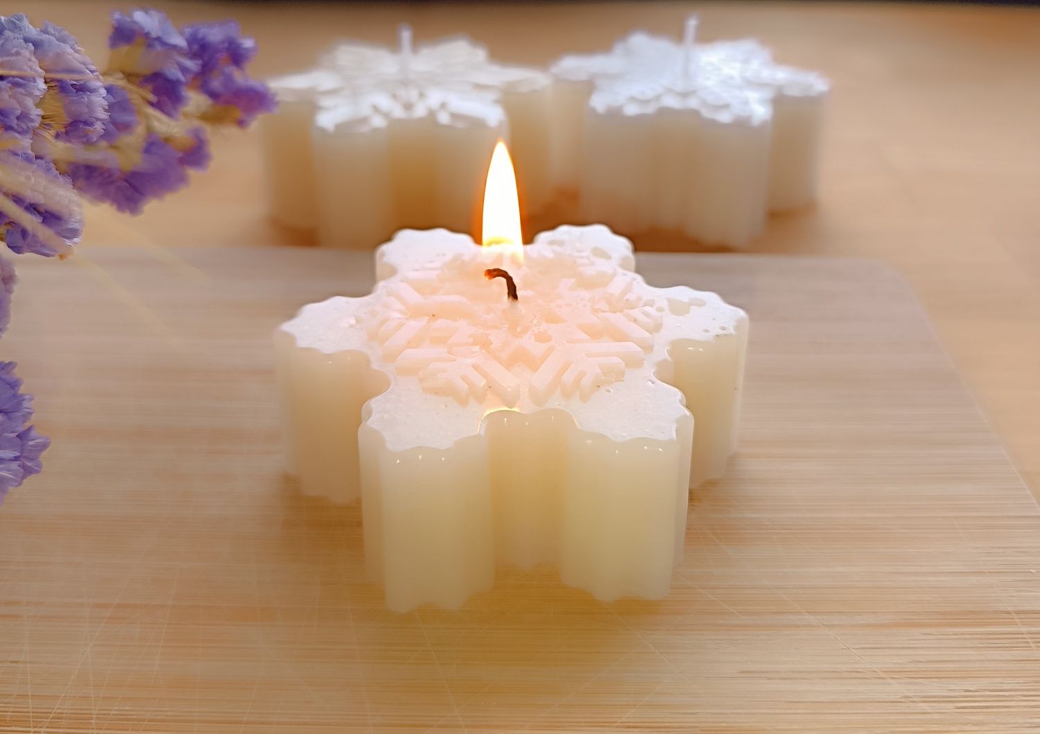 Velas decorativas com fragrância