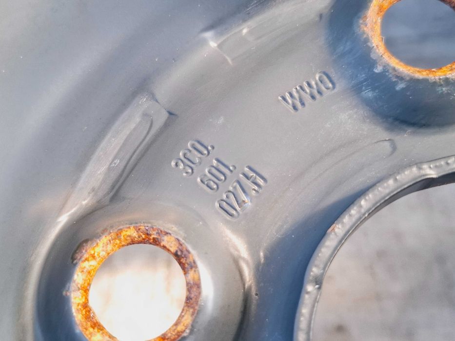 zapas koło zapasowe vw passat b6 b7 cc skoda superb ii 2 16 205/55r16