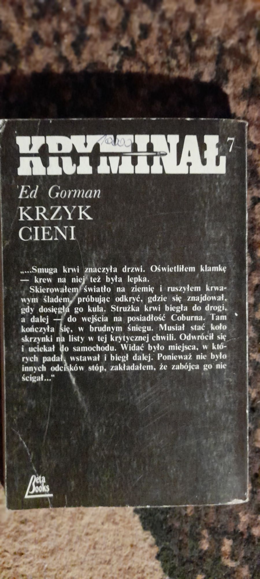 Krzyk cieni - Ed Gorman