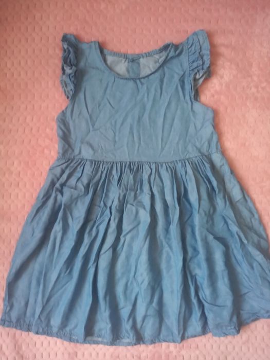 Jeansowa sukienka babydoll