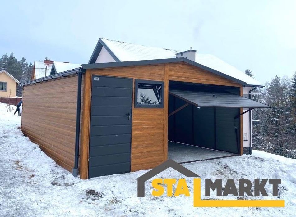 Premium Garaż Blaszany 4 x 6m przywóz i montaż Gratis