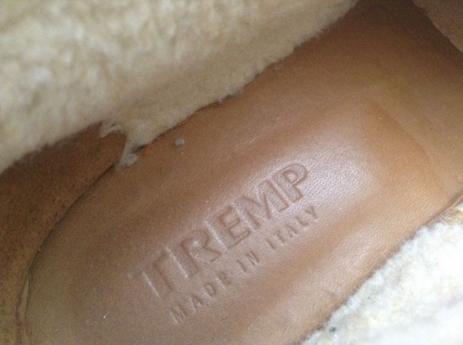 Ботинки дезерты утеплённые мехом Tremp. Италия. 37,5(24,5 см)