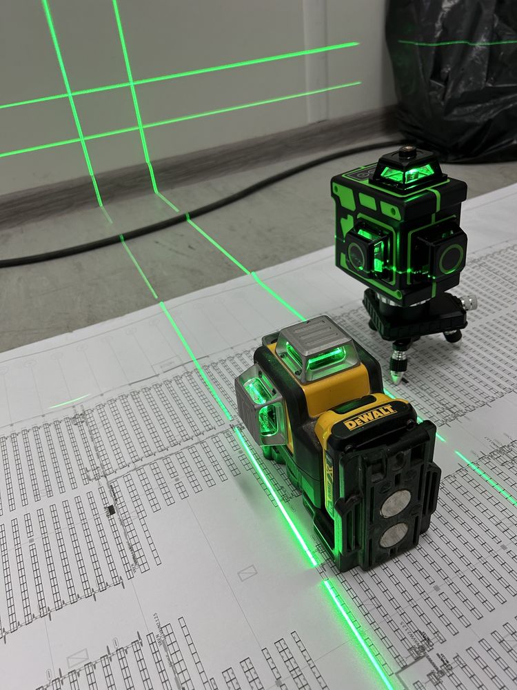 Laser Zielony krzyżowy